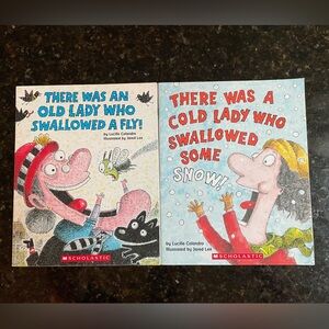There Was An Old Lady Who Swallowed a Fly Books!